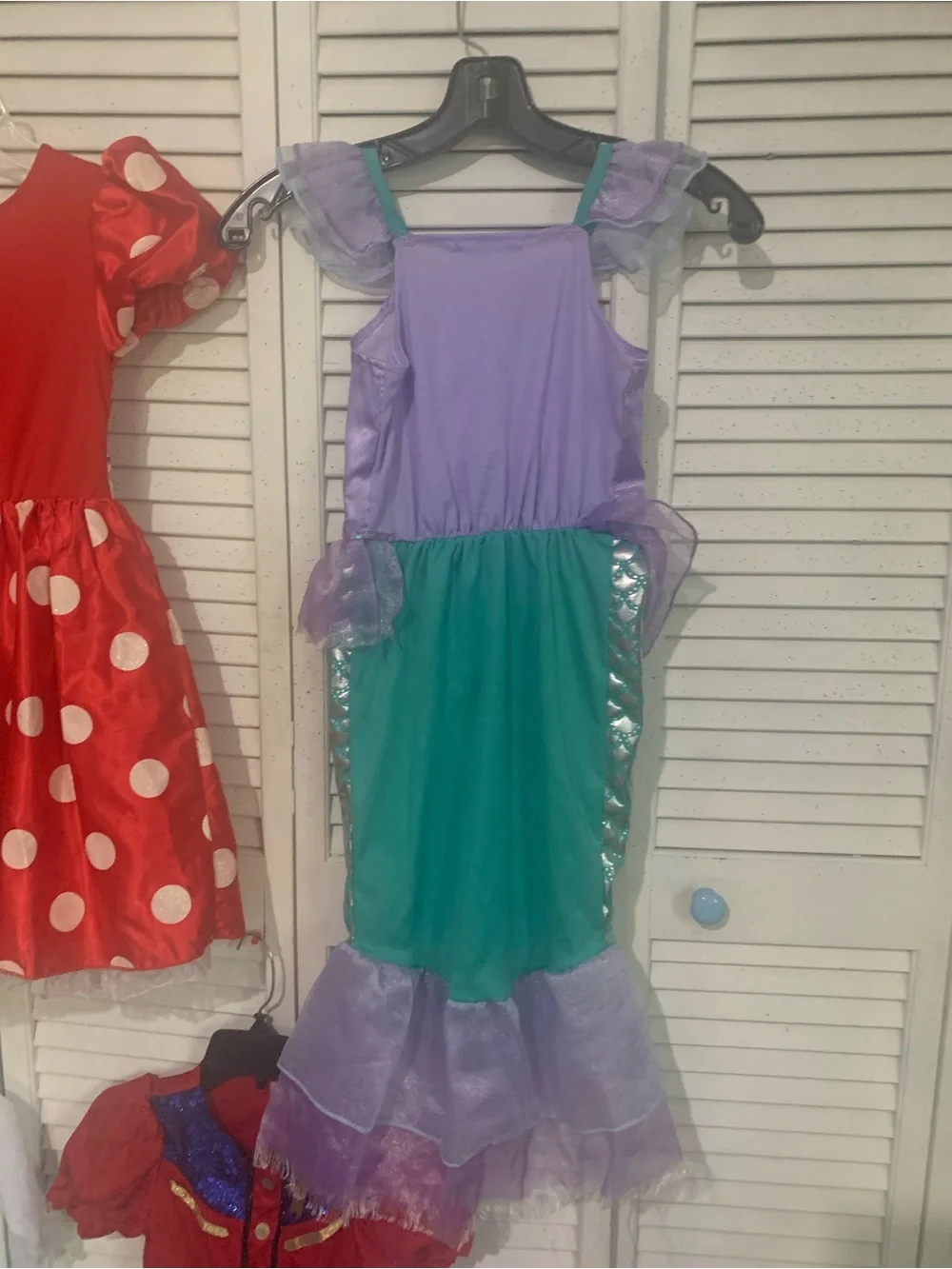 Disney Kids Costume Lot Minnie Mouse Snowwhite Elsa Mermaid